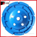 Segmented diamond grinding disc